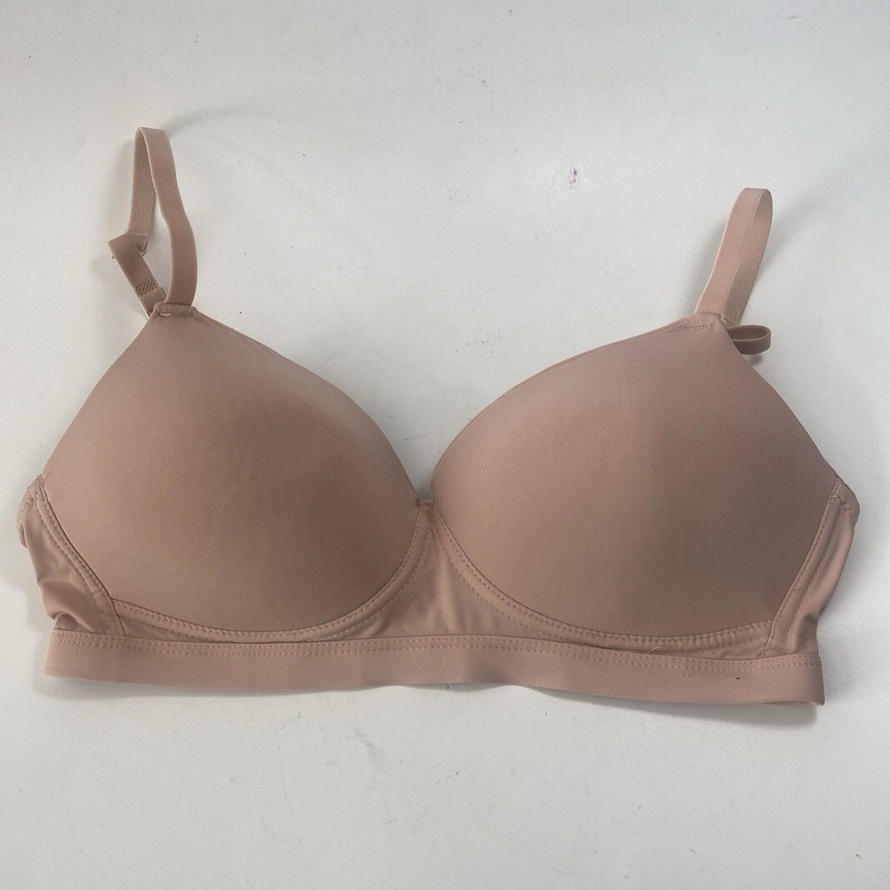 Tahari Bra 34C Wireless Nude‎ Padded Style # WR2243-340-TZB